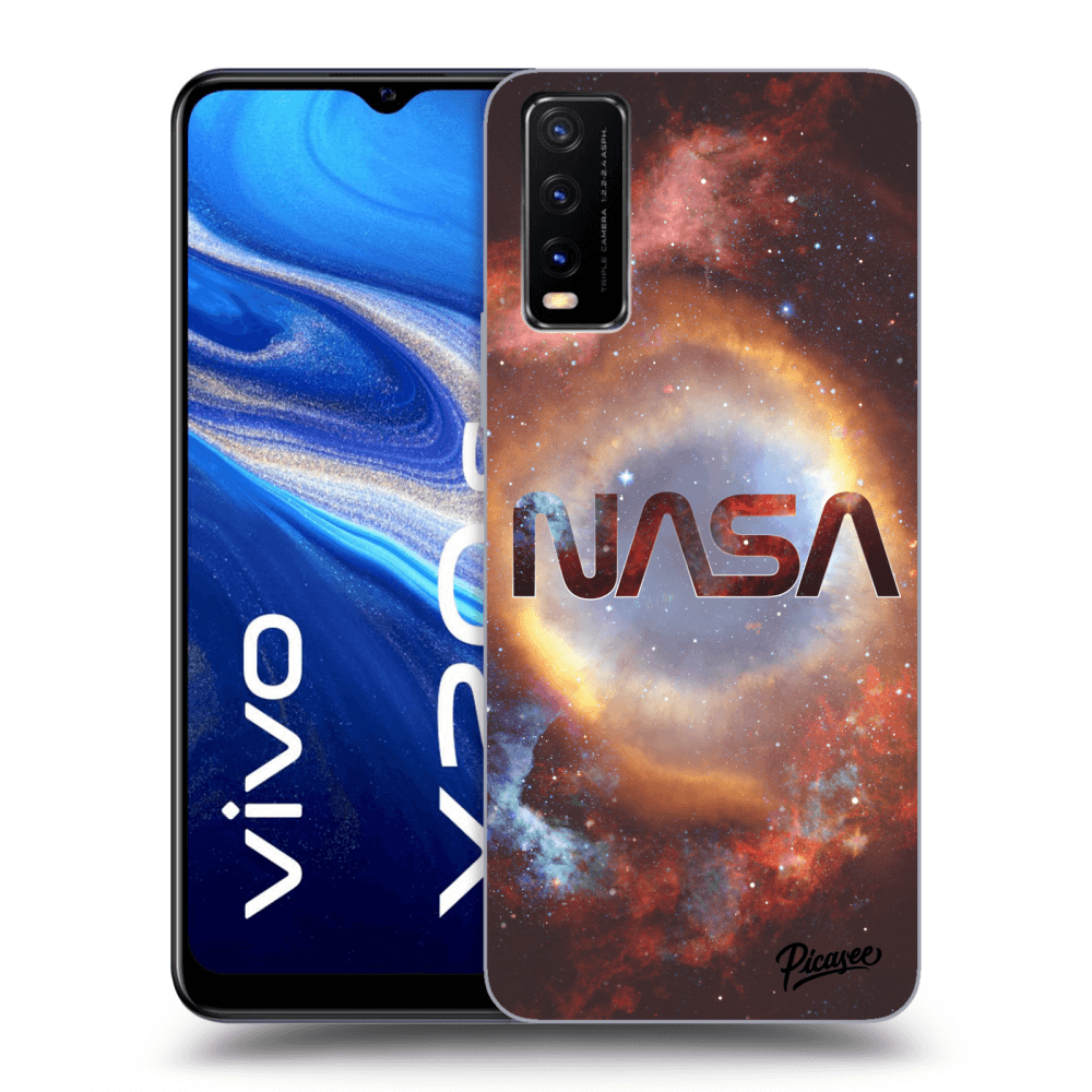 Picasee fekete szilikon tok az alábbi mobiltelefonokra Vivo Y20s - Nebula
