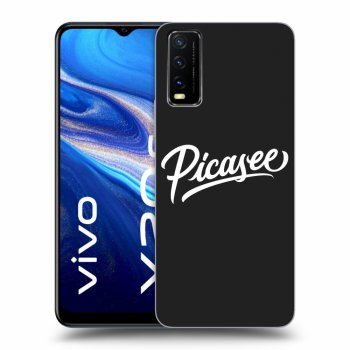 Picasee fekete szilikon tok az alábbi mobiltelefonokra Vivo Y20s - Picasee - White