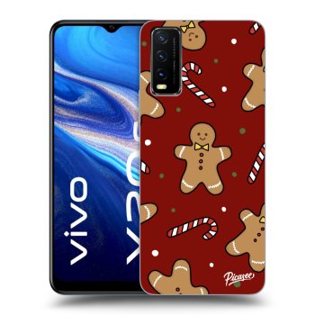 Picasee átlátszó szilikon tok az alábbi mobiltelefonokra Vivo Y20s - Gingerbread 2