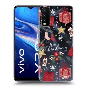 Picasee átlátszó szilikon tok az alábbi mobiltelefonokra Vivo Y20s - Christmas
