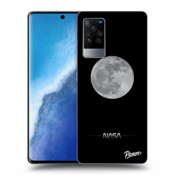Picasee fekete szilikon tok az alábbi mobiltelefonokra Vivo X60 Pro 5G - Moon Minimal