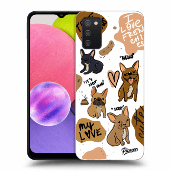 Szilikon tok erre a típusra Samsung Galaxy A03s A037G - Frenchies