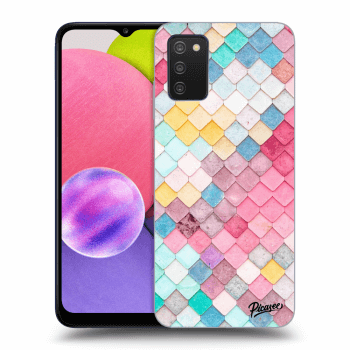 Szilikon tok erre a típusra Samsung Galaxy A03s A037G - Colorful roof