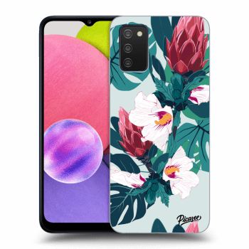 Szilikon tok erre a típusra Samsung Galaxy A03s A037G - Rhododendron