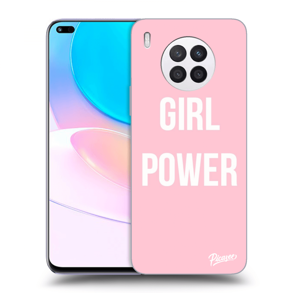 Picasee átlátszó szilikon tok az alábbi mobiltelefonokra Huawei Nova 8i - Girl power