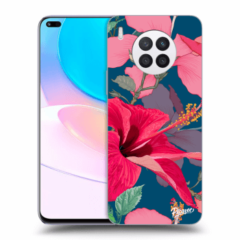 Szilikon tok erre a típusra Huawei Nova 8i - Hibiscus