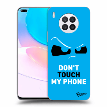 Szilikon tok erre a típusra Huawei Nova 8i - Cloudy Eye - Blue