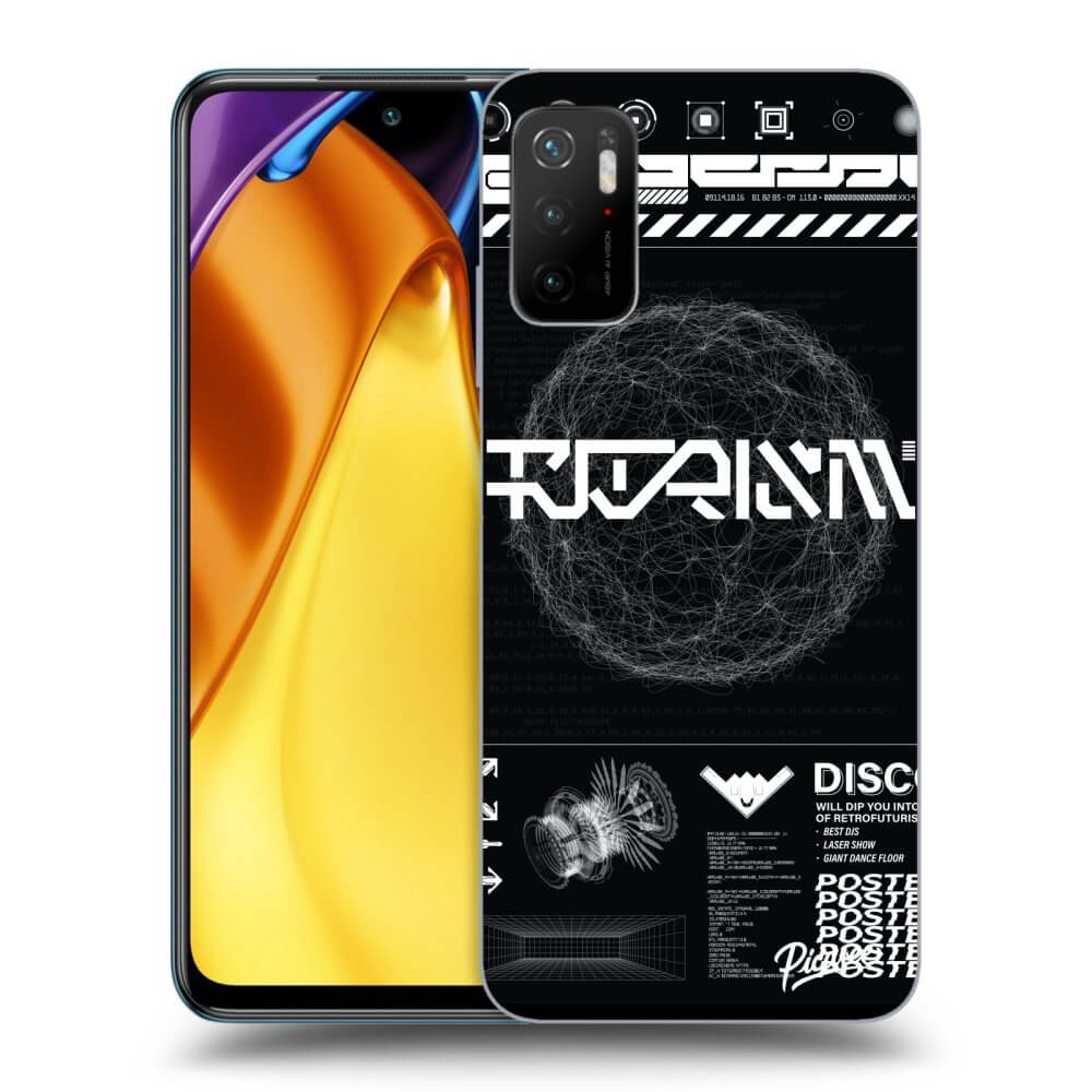 Picasee fekete szilikon tok az alábbi mobiltelefonokra Xiaomi Poco M3 Pro 5G - BLACK DISCO