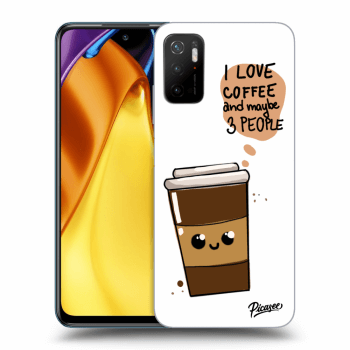 Picasee átlátszó szilikon tok az alábbi mobiltelefonokra Xiaomi Poco M3 Pro 5G - Cute coffee