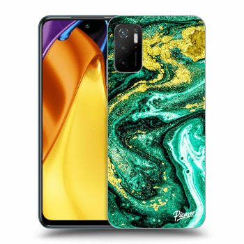 Szilikon tok erre a típusra Xiaomi Poco M3 Pro 5G - Green Gold