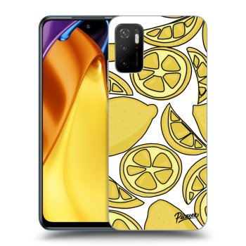 Szilikon tok erre a típusra Xiaomi Poco M3 Pro 5G - Lemon