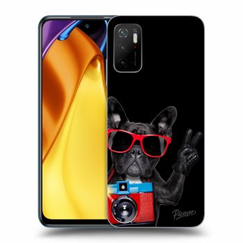 Szilikon tok erre a típusra Xiaomi Poco M3 Pro 5G - French Bulldog