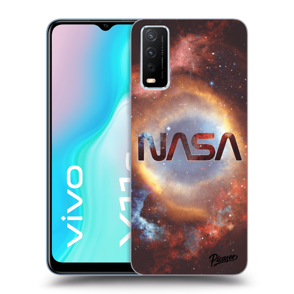 Picasee fekete szilikon tok az alábbi mobiltelefonokra Vivo Y11s - Nebula