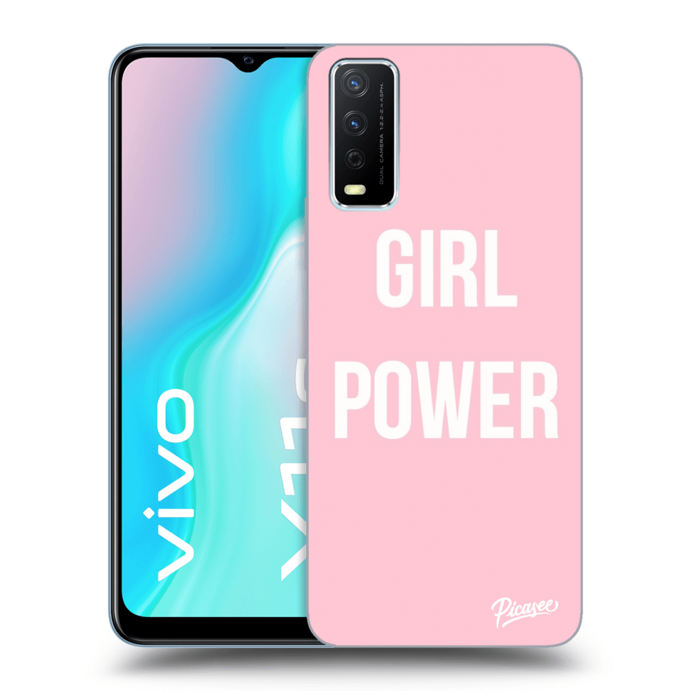 Picasee átlátszó szilikon tok az alábbi mobiltelefonokra Vivo Y11s - Girl power