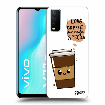 Szilikon tok erre a típusra Vivo Y11s - Cute coffee