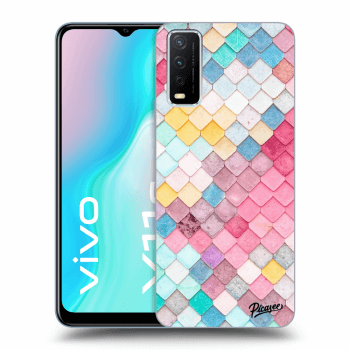 Szilikon tok erre a típusra Vivo Y11s - Colorful roof