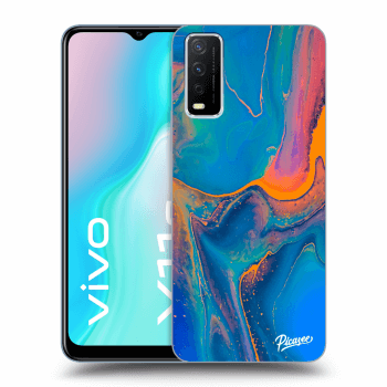 Szilikon tok erre a típusra Vivo Y11s - Rainbow