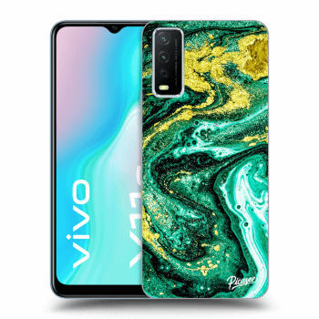 Szilikon tok erre a típusra Vivo Y11s - Green Gold