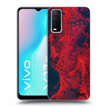 Szilikon tok erre a típusra Vivo Y11s - Organic red