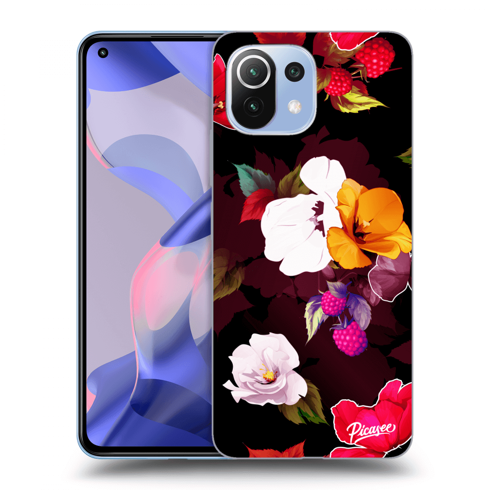 Picasee ULTIMATE CASE Xiaomi 11 Lite 5G NE - készülékre - Flowers and Berries