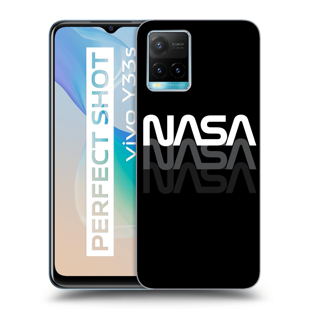 Picasee átlátszó szilikon tok az alábbi mobiltelefonokra Vivo Y33s - NASA Triple