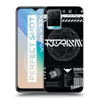 Szilikon tok erre a típusra Vivo Y33s - BLACK DISCO