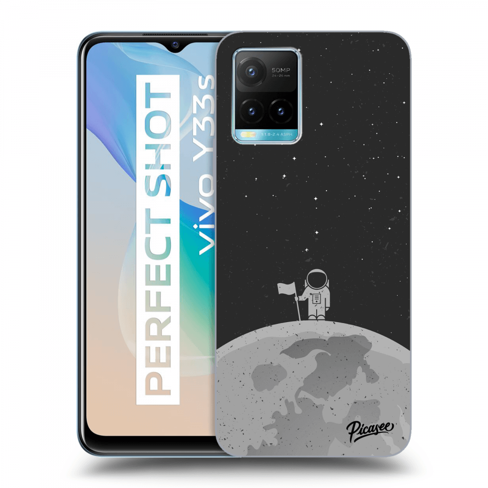 Picasee átlátszó szilikon tok az alábbi mobiltelefonokra Vivo Y33s - Astronaut
