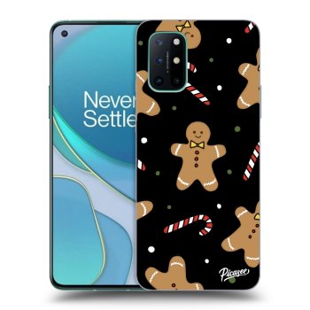Picasee fekete szilikon tok az alábbi mobiltelefonokra OnePlus 8T - Gingerbread