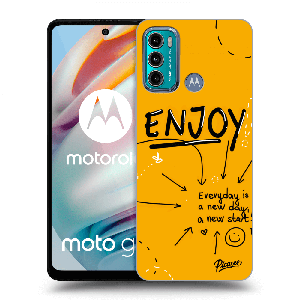 Picasee átlátszó szilikon tok az alábbi mobiltelefonokra Motorola Moto G60 - Enjoy