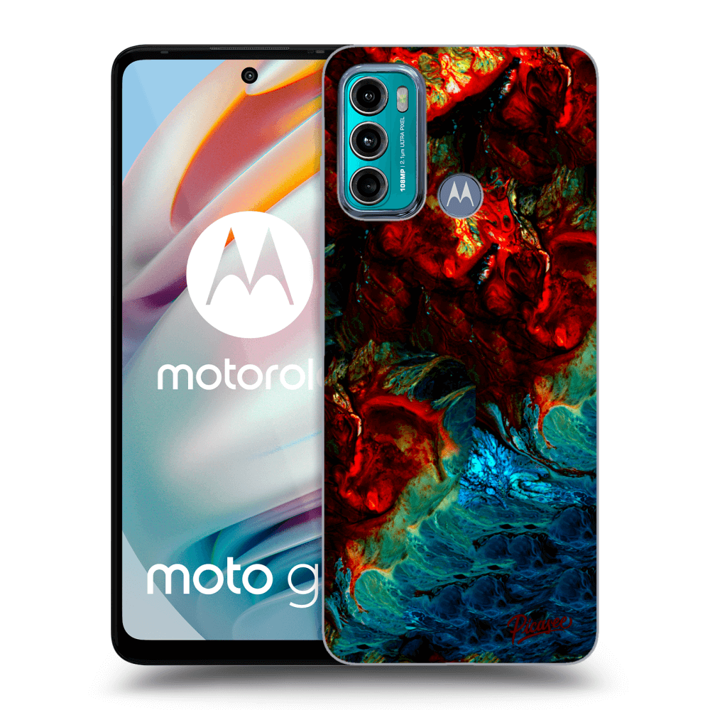 Picasee átlátszó szilikon tok az alábbi mobiltelefonokra Motorola Moto G60 - Universe