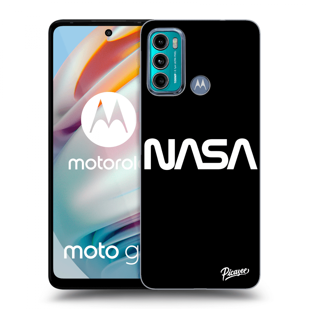 Picasee fekete szilikon tok az alábbi mobiltelefonokra Motorola Moto G60 - NASA Basic