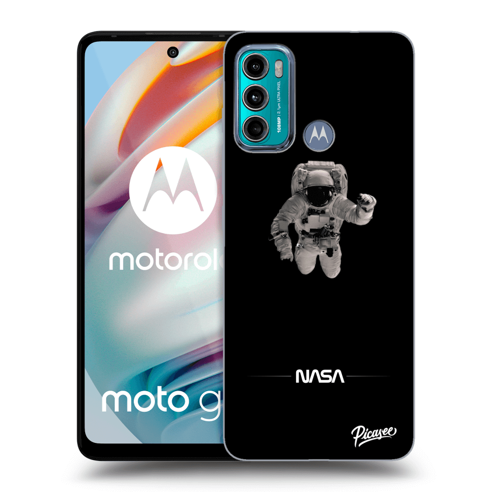 Picasee átlátszó szilikon tok az alábbi mobiltelefonokra Motorola Moto G60 - Astronaut Minimal
