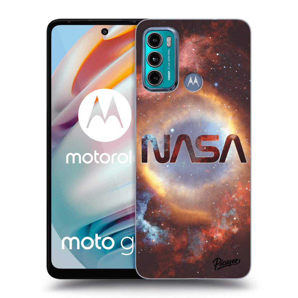 Picasee fekete szilikon tok az alábbi mobiltelefonokra Motorola Moto G60 - Nebula