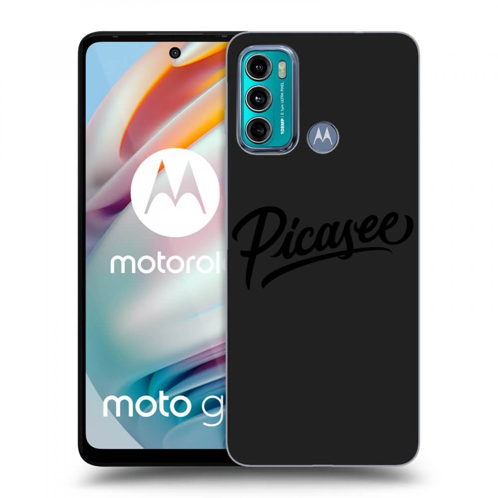 Picasee fekete szilikon tok az alábbi mobiltelefonokra Motorola Moto G60 - Picasee - black