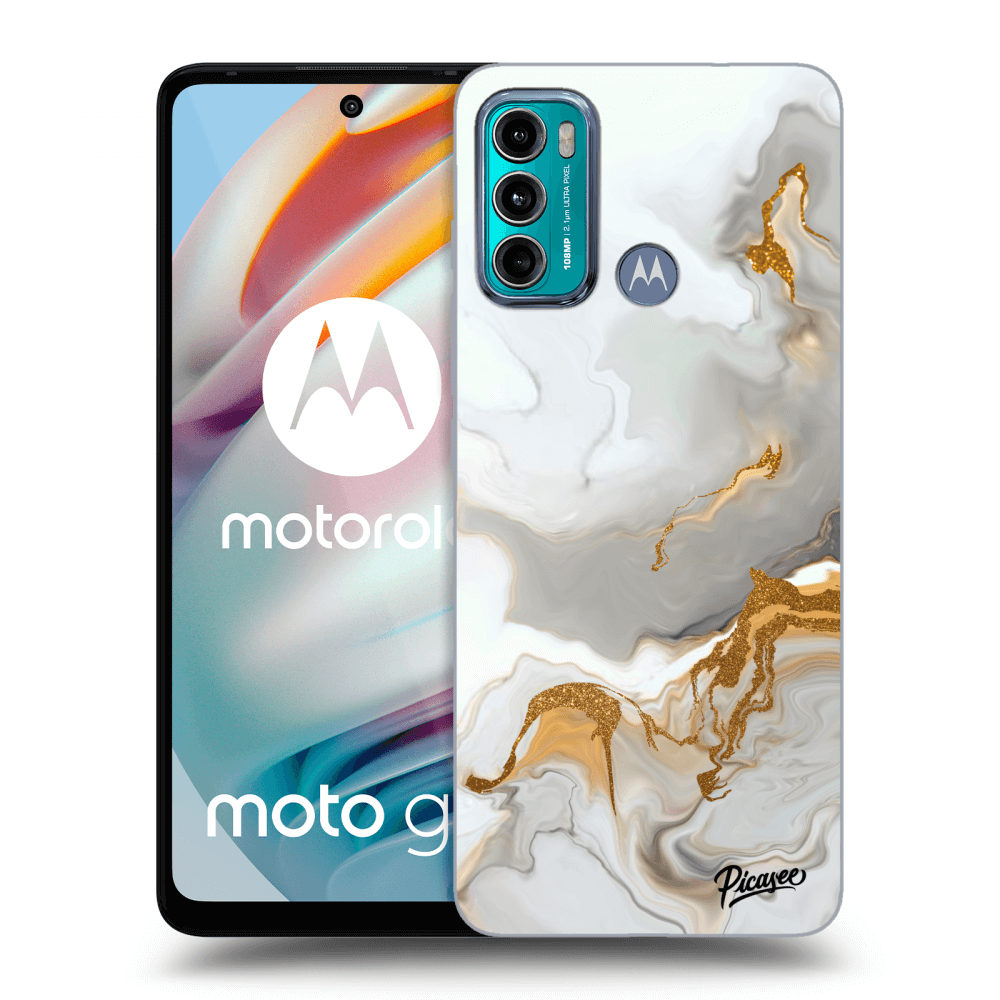 Picasee átlátszó szilikon tok az alábbi mobiltelefonokra Motorola Moto G60 - Her