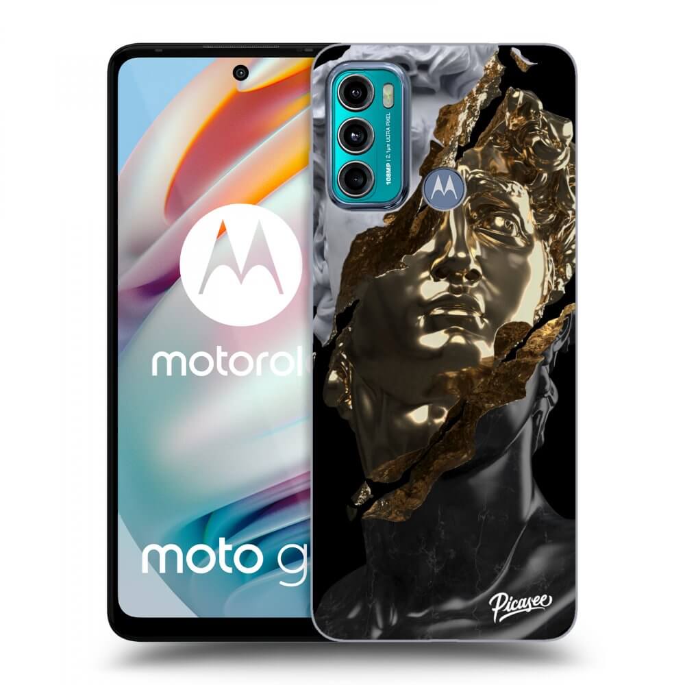 Picasee fekete szilikon tok az alábbi mobiltelefonokra Motorola Moto G60 - Trigger