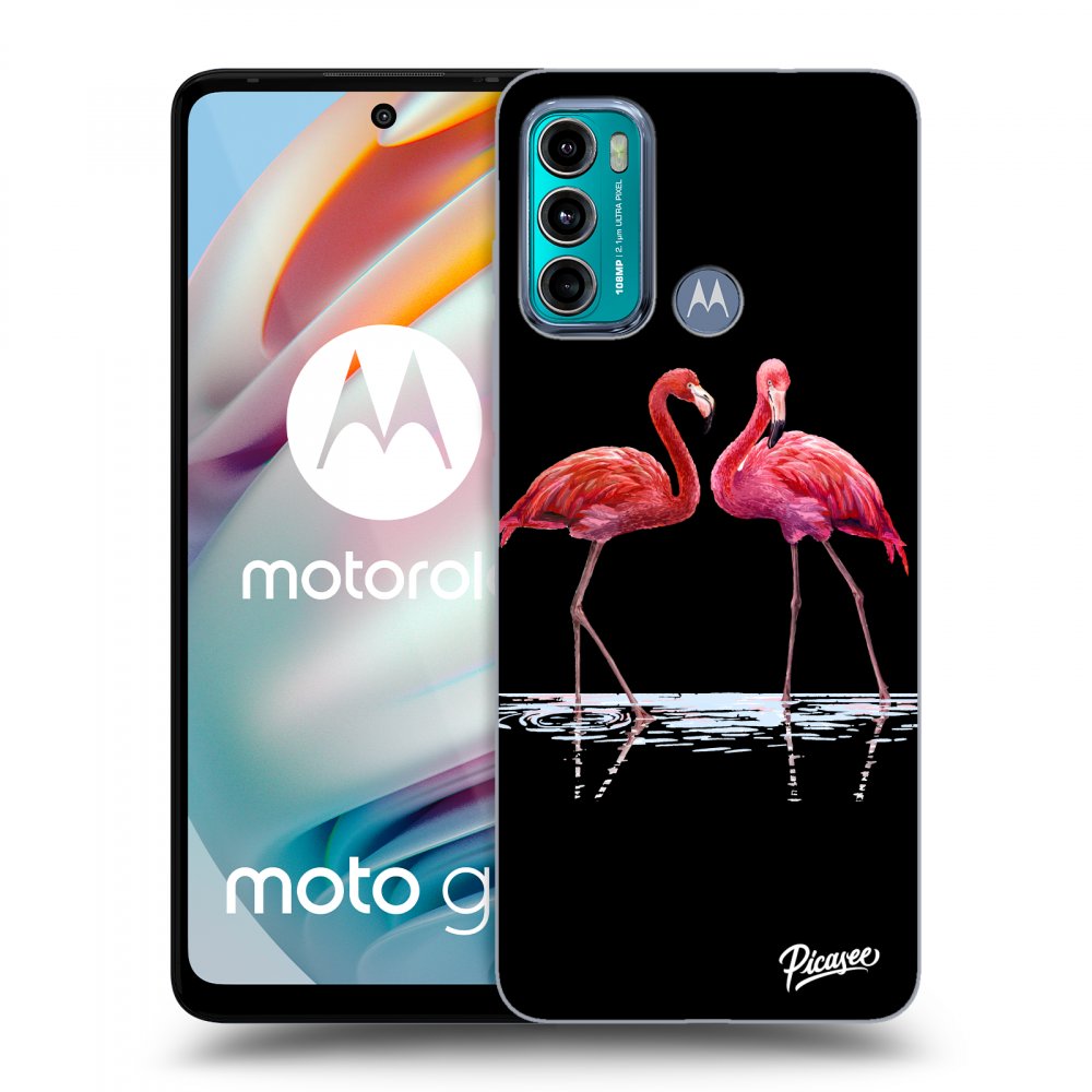 Picasee ULTIMATE CASE Motorola Moto G60 - készülékre - Flamingos couple