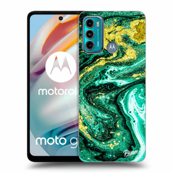 Szilikon tok erre a típusra Motorola Moto G60 - Green Gold