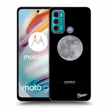 Picasee fekete szilikon tok az alábbi mobiltelefonokra Motorola Moto G60 - Moon Minimal