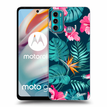 Szilikon tok erre a típusra Motorola Moto G60 - Pink Monstera