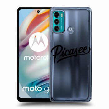 Picasee átlátszó szilikon tok az alábbi mobiltelefonokra Motorola Moto G60 - Picasee - black