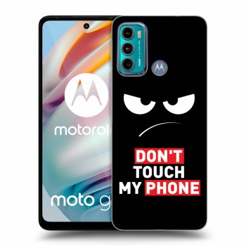 Szilikon tok erre a típusra Motorola Moto G60 - Angry Eyes - Transparent
