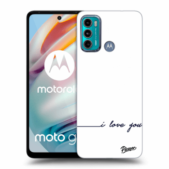 Szilikon tok erre a típusra Motorola Moto G60 - I love you