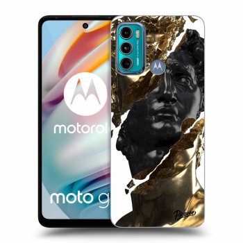 Szilikon tok erre a típusra Motorola Moto G60 - Gold - Black