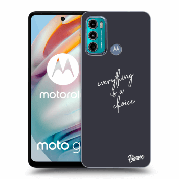 Szilikon tok erre a típusra Motorola Moto G60 - Everything is a choice