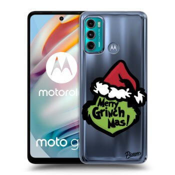 Picasee átlátszó szilikon tok az alábbi mobiltelefonokra Motorola Moto G60 - Grinch 2