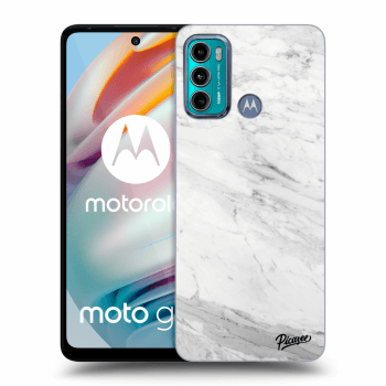 Szilikon tok erre a típusra Motorola Moto G60 - White marble