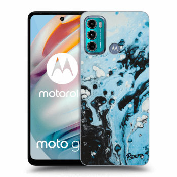 Szilikon tok erre a típusra Motorola Moto G60 - Organic blue