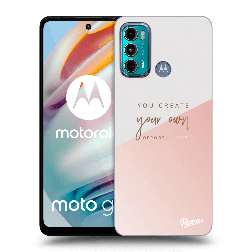 Picasee átlátszó szilikon tok az alábbi mobiltelefonokra Motorola Moto G60 - You create your own opportunities