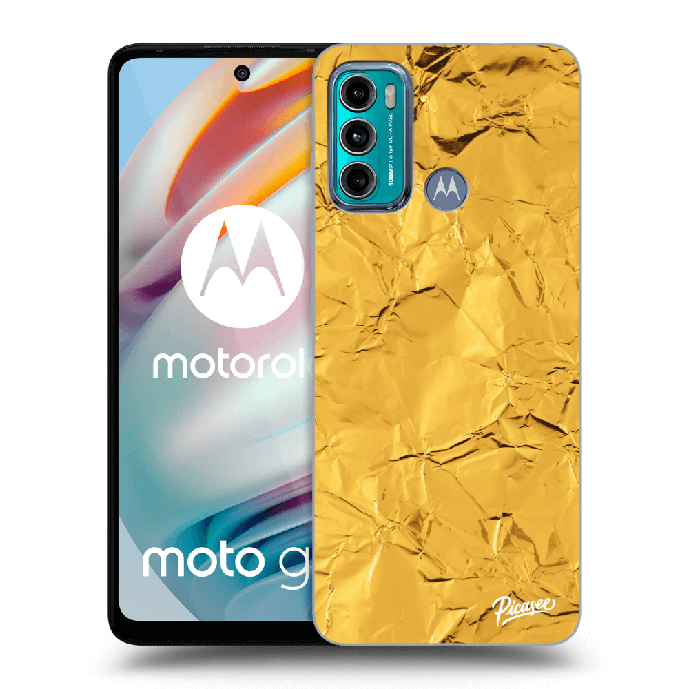 Picasee átlátszó szilikon tok az alábbi mobiltelefonokra Motorola Moto G60 - Gold